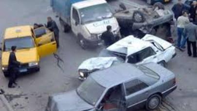 Gəncədə zəncirvari qəza: yaralananlar var